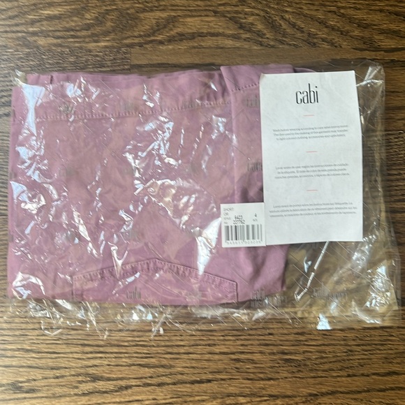 Cabi Paperback Short size 4 style #6423 lavender orchid- original packaging - Picture 4 of 4